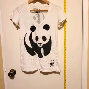 Vintage tshirt panda WWF
